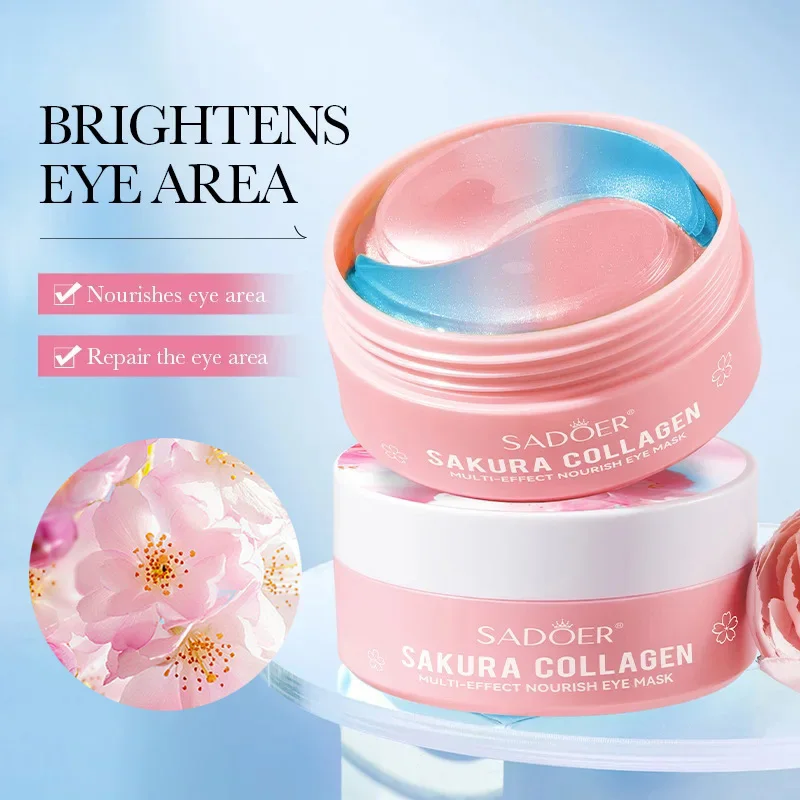 Collagen Under Eye Patches - 60 قطعة من أقنعة العين بالكولاجين