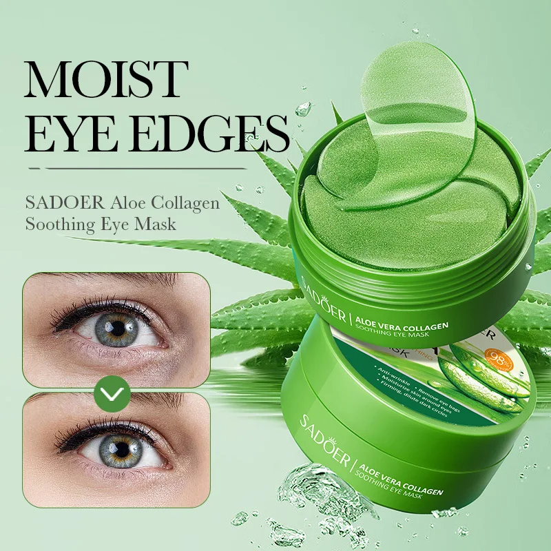 Collagen Under Eye Patches - ساودر 60 قطعة من لصقات العين