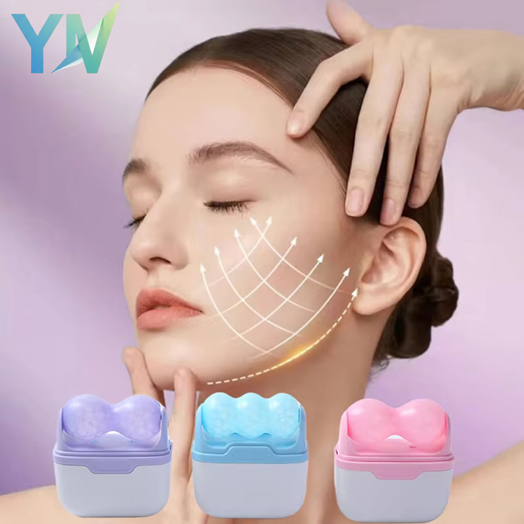 أسطوانة ثلج مزدوجة الرأس لعلاج - مراجعة Face Ice Roller Puffiness وسعره