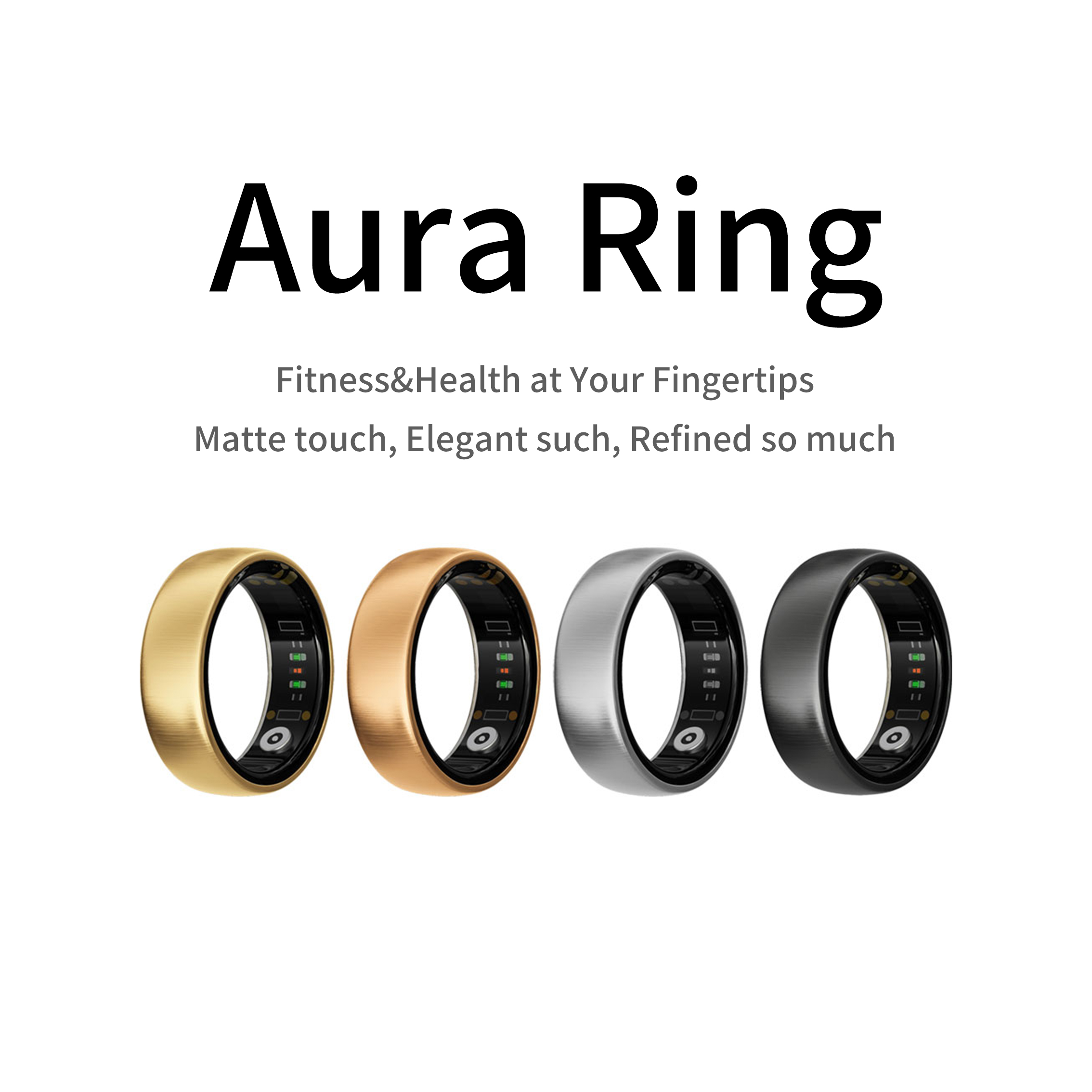خاتم ذكي AURA مات للرياضة والل - مراجعة Health Monitors وسعره