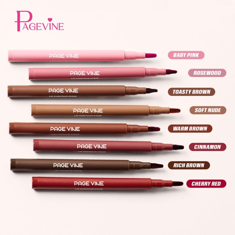 قلم تحديد الشفاه المخملي البني - مراجعة Matte Velvet Lip Tint Long Lasting وسعره