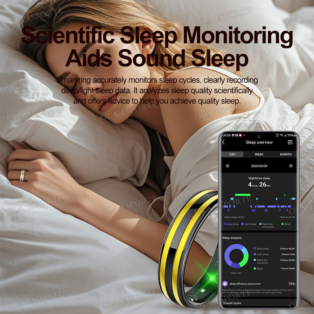 خاتم ذكي جديد لمراقبة معدل ضرب - مراجعة Health Monitors وسعره